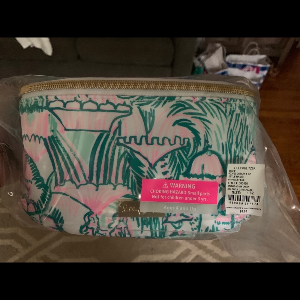 Lilly Pulitzer Camel Fanny Pack Bum Bag GWP